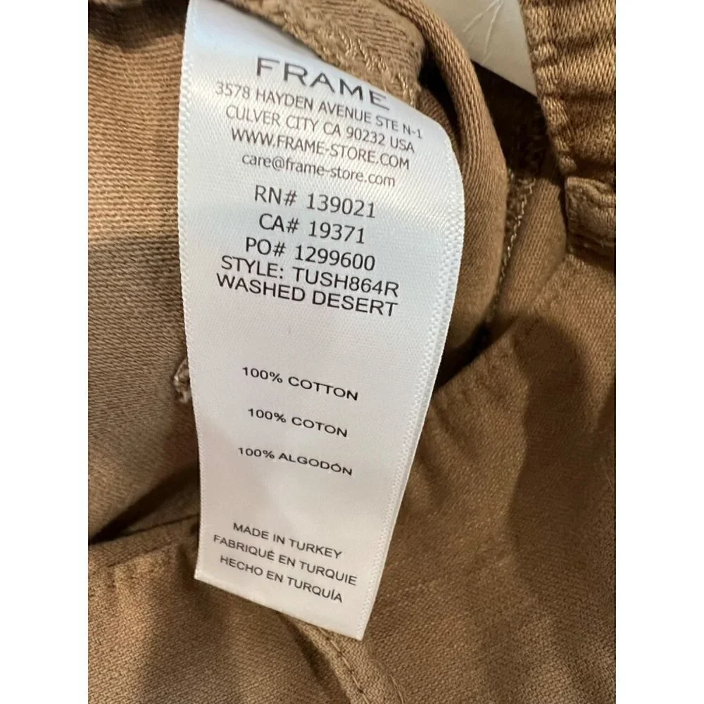 Frame Denim *****measurements are